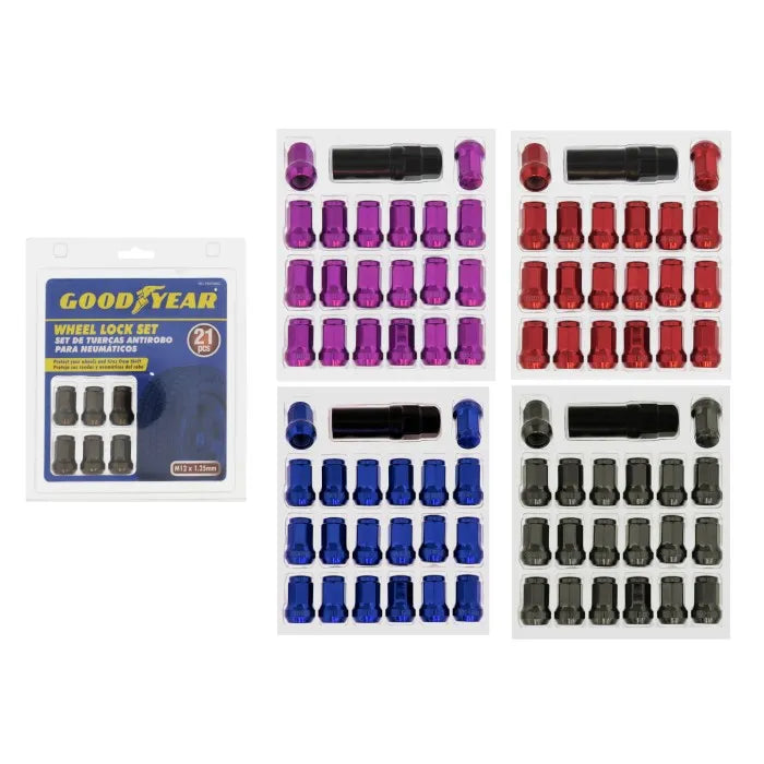 TUERCAS SET 21 PZAS RETAIL