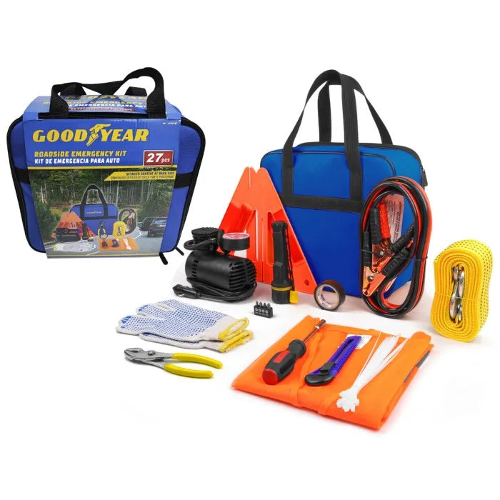 JUEGO DE EMERGENCIA PARA CARRETERA 27PZAS RETAIL