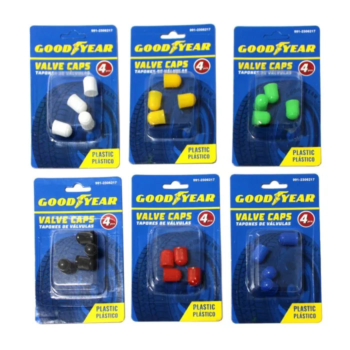 TAPONES D VALVULAS 4PZAS RETAIL