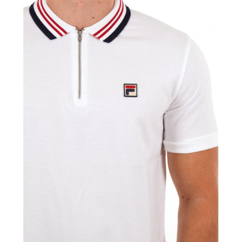 
                      
                        Camiseta Polo Blanca Fila Vintage
                      
                    